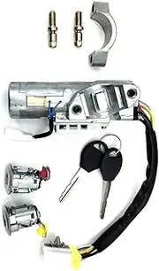 Lock Cylinder for Nissan Frontier 1999-2003, Ignition Lock Cylinder with 2 Keys US545/LS1367/1S6111/D8700-4S100
