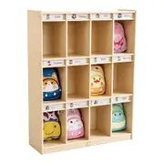 Jooyes 12 Cubbies Bag Locker Storage Cabinet