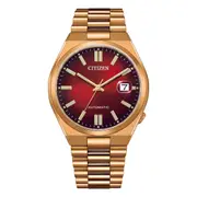 Citizen Tsuyosa Red and Rose Gold Automatic Watch NJ0153-82X