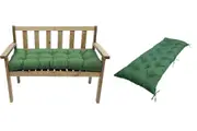 Outdoor Bench Cushions for Patio Furniture Porch Swing Cushions Loveseat Bench Seat Pad-Green