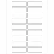 Tape Logic Rectangular Laser Label,3"x1",PK1800 LL116 Tape Logic LL116