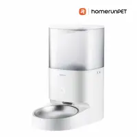 在飛比找momo購物網優惠-【HomeRun 霍曼】寵物智能餵食器 不鏽鋼碗(原廠保固一
