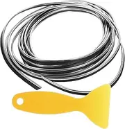 BELLIFFY Car Interior Trim Decorative Flexible Strip Gap Filler for Vehicle Models DIY Dashboard Enhancement Durable and Fade Resistant Molding for Auto Body Decor