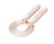 Rope Skipping Bearing Rope Skipping Adjustable Rope Skipping Gym Equipment Household Rope Skipping,White