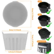 9Pcs Air Fryer Egg Poacher Cups Food Grade Silicone Egg Poaching Cups beLUC