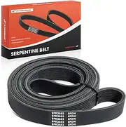 Belt Replacement for Ford F-250 F-350 F-450 F-550 E-450 Super Duty 1999-2003 E-350 E-450 1998-2000 E-550 2002-2003 ECONOLINE SUPER DUTY 1998-1999 EXCURSION 2002-2003 Serpentine, 7.3L
