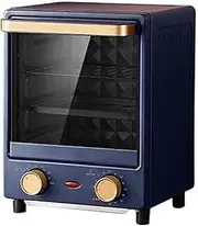 12L Electric Oven Toaster Oven Household Small Vertical Baking Bread Machine 60 Minutes Timer 100-200°C Temperature Control