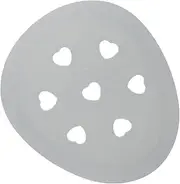 Healeved Commode Chair Shower Board Stools Elderly Potty Chair Shower Board Toilet Stool Replacement Accessories Shower Board for Commode Elderly Supplies Chair Accessories Grey Plastic