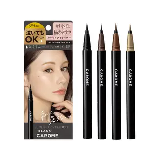 CAROME. 絕不暈染眼線液0.5ml_極致黑