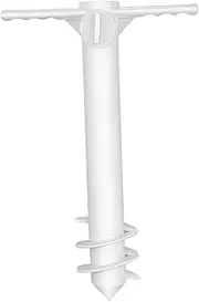FONDOTIN 1 PC Beach Umbrella Ground Anchor Spike Outdoor Plastic Umbrella