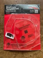 Creative Grids Bowl Cozy Templates Set 11" & 16" SEALED NEW, ships FREE!