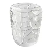 Lalique Crystal Magnitude Medium Vase