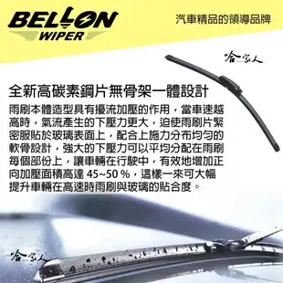 BELLON FOCUS MK3 專用型雨刷 12年後 FORD 【免運贈雨刷精】 28吋 專用接頭 雨刷 哈家人