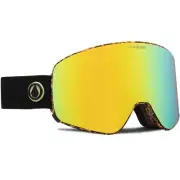 Volcom Odyssey Goggles Giraffe/Black Gold Chrome+Yellow