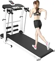 Folding Treadmill,Home Tiltable Fitness Multifunctional Mechanical Treadmill + Folding Silent Treadmill,Huge Treadmill