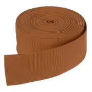 10 Yard x 50mm Width Nylon Webbing Strap for Backpack Strapping, Sewing, Brown