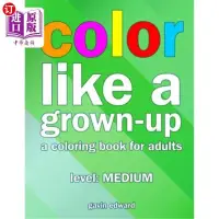 在飛比找露天拍賣優惠-Color Like a Grown-up -- Mediu