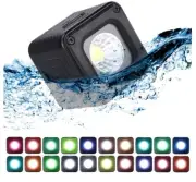 Ulanzi L1 Pro WaterproofiniLED Light For Camera Camcorder Phone Drone