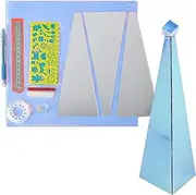 mnmnzfzf DIY kaleidoscope, sun catcher kaleidoscope kit, mini cube prism, parent-child handmade activities, couples and girlfriends holiday surprises, Children's Day, birthday, DIY gifts