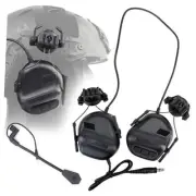 Tactical Headset Unlimited Power Intercom with Microphone Waterproof Hunting
