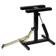 Heavy Duty Motocross Stand Paddock Stand MX H-Stand With Damper Black