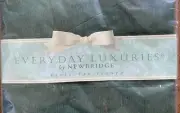 Newbridge Everyday Luxuries Vinyl Tablecloth Square 52x52 Evergreen Green 42241