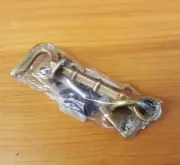 Brass Vintage Edge Latch Bolt Gate Door Cupboard Cabinet Hook Home Hardware 3.5"