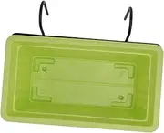 KONTONTY Railing Hanging Flower Rack Plastic Flowerpot Pot Plant Stand Indoor Plant Stand for Home
