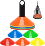 Pro Disc Cones - Training Cones Agility Soccer Cones with Carry Bag for Train...