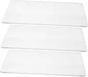 CIMAXIC Lightweight Cutting Mats for Crafting 3pcs Acrylic Engraving Base Plates Table Protection