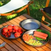 Premium Titanium Picnic Plate Lightweight and Scratch Resistant Dishware