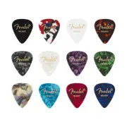 NEW Fender Celluloid Picks - Medley - Heavy - 12-Pack