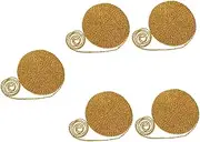 GARIOUANS 5pcs Braided Fringe Trim Delicate Lace Ribbon for DIY Clothing Curtain Decoration Elegant Embroidery Edging for Crafts for Fashion Home Decor