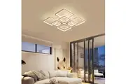 Modern LED Ceiling Light Dimmable with Remote Control
