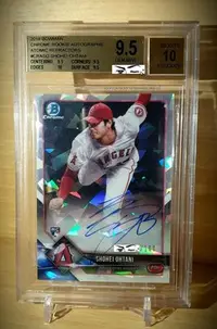 在飛比找Yahoo!奇摩拍賣優惠-大谷翔平 2018 Bowman Chrome Rookie