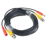 50ft Premium BNC Video Power Cable Cord Lead for EZVIZ 1080P HD Systems Camera