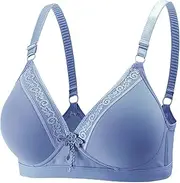 [Generic] Medium Bra Bras for Women Adjustable Strap Full Coverage Up Bras Comfortable No Underwire Wireless Bras Women Bras Wireless