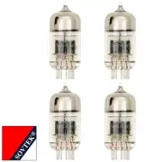 Gain Matched Quad (4) Sovtek 12AX7WC 7025 ECC83 Vacuum Tubes - Brand New