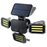 TV Shop Bell Howell Solar Powered Motion LED Light Bionic Floodlight w/Remote