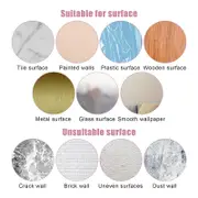 Catzon 4 Sheets Watercolor Polka Dots Wall Decals Boho Style for Kids Room