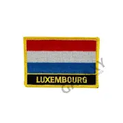Luxembourg Patch / Luxembourg Flag / Iron On