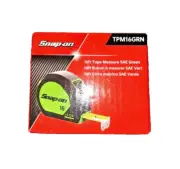 *NEW* Snap-on Tools TAPE MEASURE 16' SAE TPM16GRN ~ GREEN ~ MAGNETIC BACK ~ NIB
