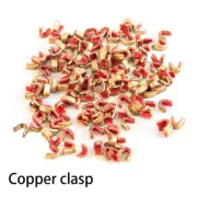 50pcs Bow String Nock Points Brass Nocking Buckle Clips Protector Bow Hunting