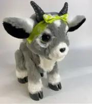 Just Play furReal Daisy The Yoga Goat Interactive Plush Toy 11in USED NO BOTTLE