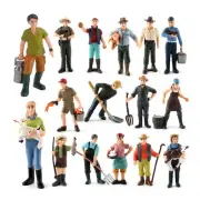 Add Depth and Realism with PVC Farmer Shepherd Figures for Train Layout