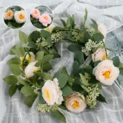 Fake Rose Blossom Vine Garland Artificial Flowers Wreath Plants Wedding guiBJ