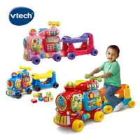 在飛比找ETMall東森購物網優惠-【Vtech】4合1智慧積木學習車(3色任選)