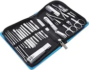 OFFIGAM 26pcs Manicure Tools Set Nail Clippers Grooming Kit for Men Women Boys and Girls