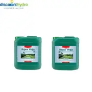 CANNA AQUA VEGA A&B 2X1L HYDROPONIC NUTRIENTS