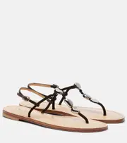 [Amanu] Amanu Nairobi suede sandals AU 10 brown